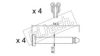 fri.tech. KIT.013 Accessory Kit, disc brake pads